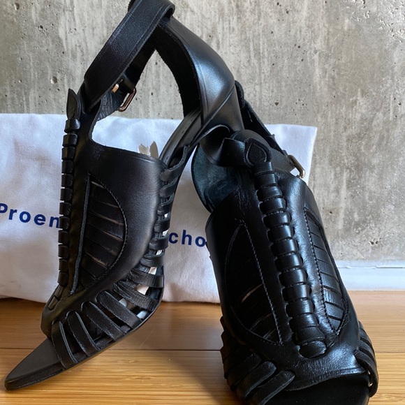 Proenza Schouler black shoes. Worn once for wedding. EUC - Picture 5 of 9